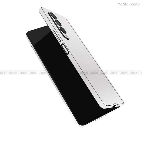 Dán Skin Galaxy Z Fold3 Đổi Màu Trắng Sứ | K75540
