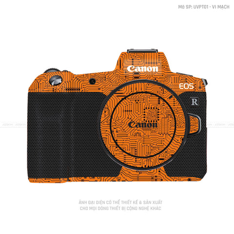 Dán Skin Vân Nổi Vi Mạch Máy Ảnh Canon | UVPT01
