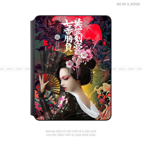 Dán Skin Magic Keyboard Hình Tattoo | D_NTX09