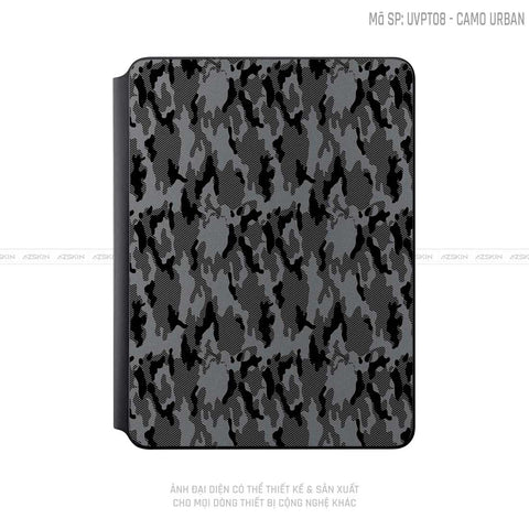 Dán Skin Magic Keyboard Vân Camo Urban Xám | UVPT08