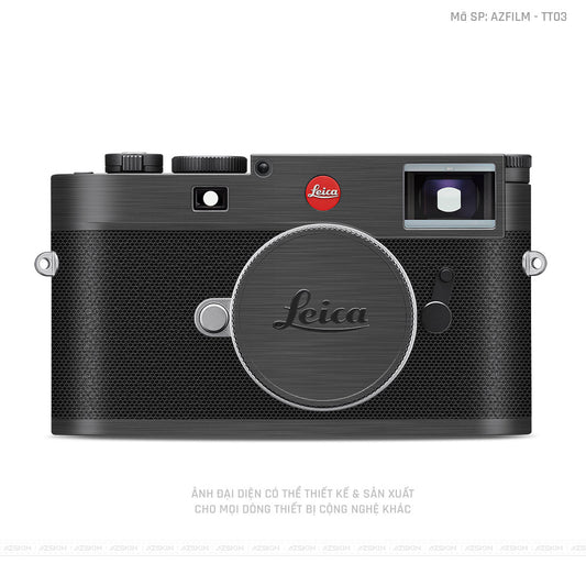 Dán Skin Máy Ảnh Leica Vân Titan Xám | AZFILM - TT03