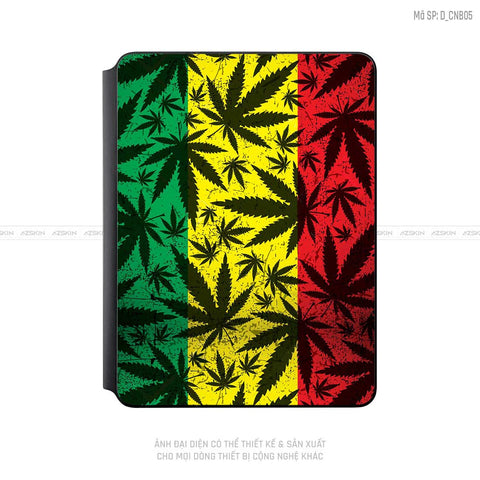 Dán Skin Magic Keyboard Hình Canabis | D_CNB05