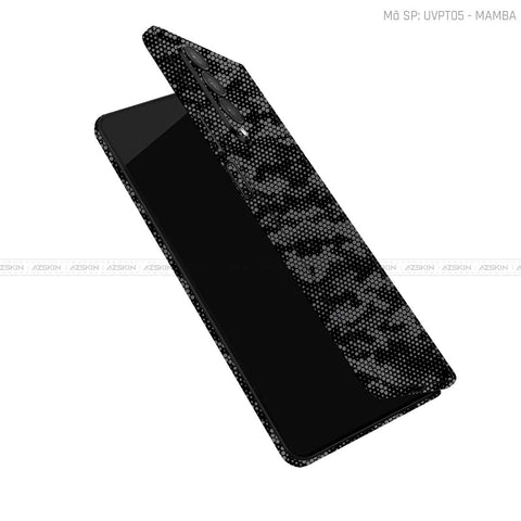 Dán Skin Galaxy Z Fold3 Vân Mamba Xám | UVPT05
