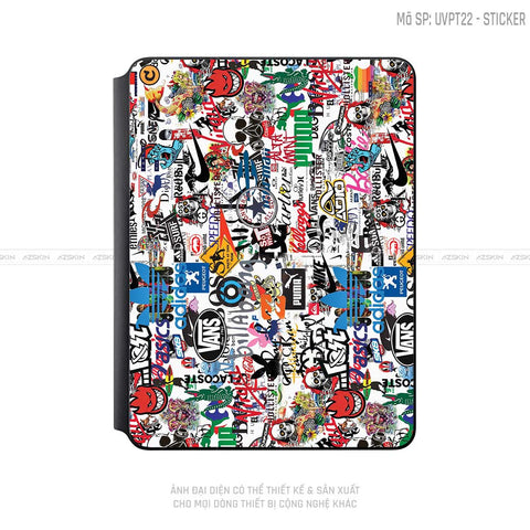 Dán Skin Magic Keyboard Vân Sticker 04 | UVPT22