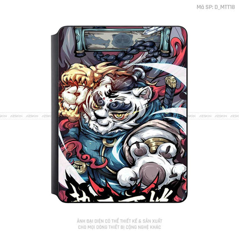 Dán Skin Magic Keyboard Hình Mèo Thần Tài | D_MTT18