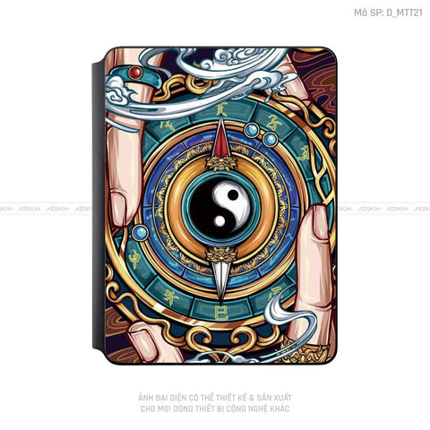 Dán Skin Magic Keyboard Hình Mèo Thần Tài | D_MTT21