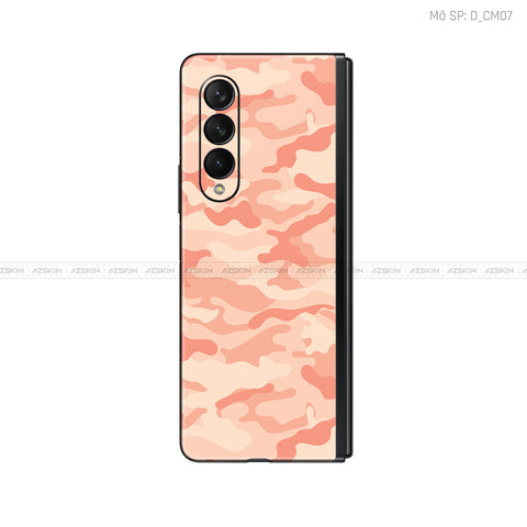 Dán Skin Galaxy Z Fold3 Hình Camo | D_CM07