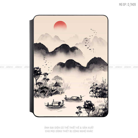 Dán Skin Magic Keyboard Hình Thư Pháp | D_TH09