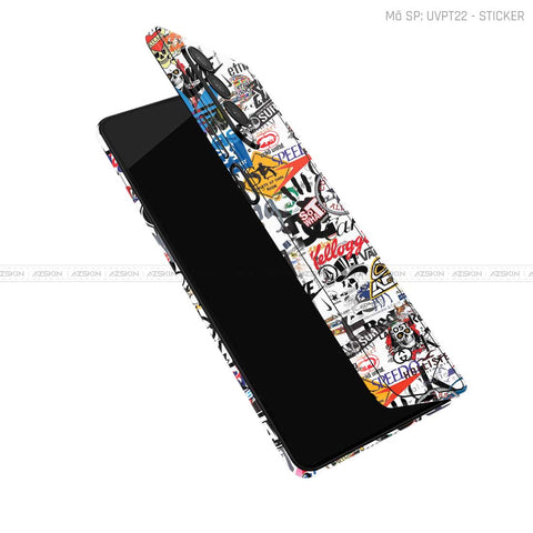 Dán Skin Galaxy Z Fold3 Vân Sticker 04 | UVPT22