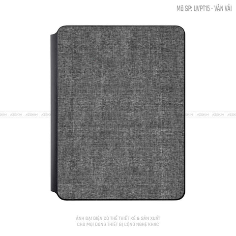 Dán Skin Magic Keyboard Vân Vải Xám | UVPT15