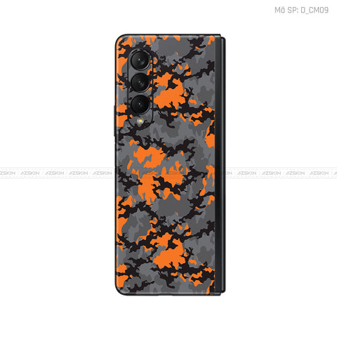 Dán Skin Galaxy Z Fold3 Hình Camo | D_CM09