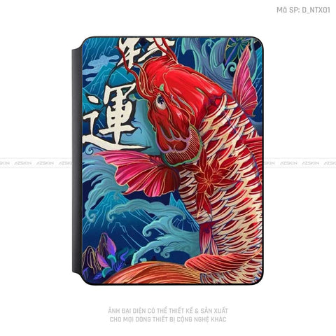 Dán Skin Magic Keyboard Hình Tattoo | D_NTX01