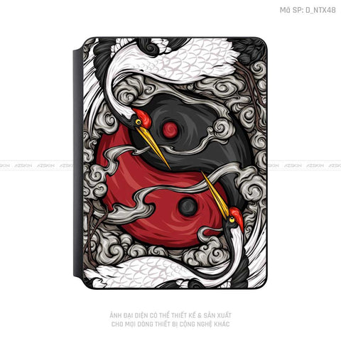 Dán Skin Magic Keyboard Hình Tattoo | D_NTX48