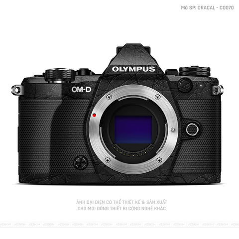 Dán Skin Máy Ảnh Olympus Vân Cocoon Black | ORACAL - CO070