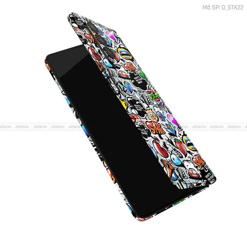 Dán Skin Galaxy Z Fold3 Hình Sticker | D_STK22
