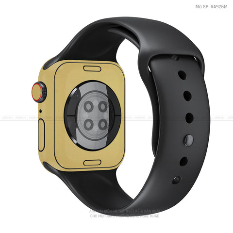 Dán Skin Apple Watch Màu Vàng Gold | RA926M