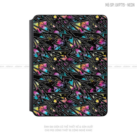 Dán Skin Magic Keyboard Vân Neon 01 | UVPT19