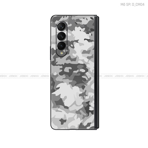 Dán Skin Galaxy Z Fold4 Hình Camo | D_CM04