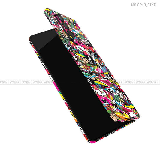 Dán Skin Galaxy Z Fold3 Hình Sticker | D_STK11