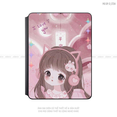 Dán Skin Magic Keyboard Hình Dễ Thương | D_CT34