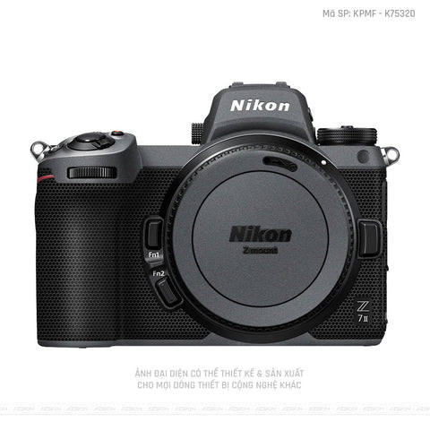 Dán Skin Máy Ảnh Nikon Màu Xám | K75320