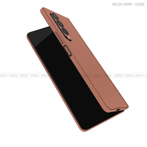Dán Skin Galaxy Z Fold3 Đổi Màu Vàng Hồng | KPMF - K7555