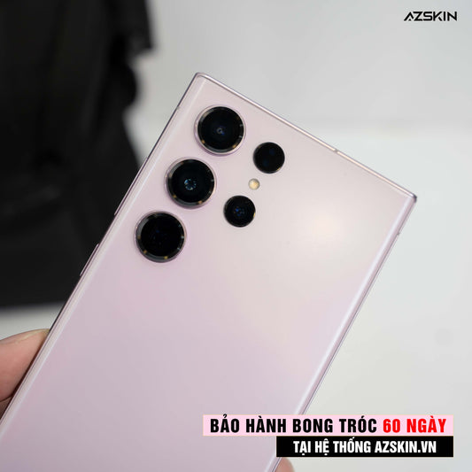 Bảo hành bong tróc dán PPF S23 Ultra 60 ngày tại AZSKIN