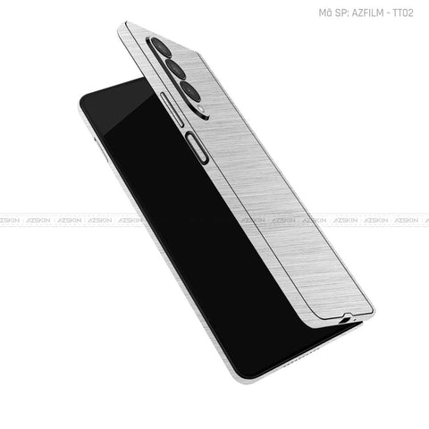 Dán Skin Galaxy Z Fold3 Vân Titan Xước Bạc | AZFILM - TT02