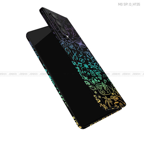 Dán Skin Galaxy Z Fold3 Hình Họa Tiết | D_HT35