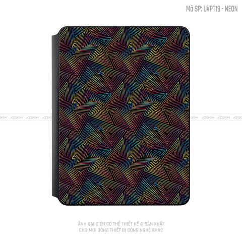 Dán Skin Magic Keyboard Vân Neon 03 | UVPT19