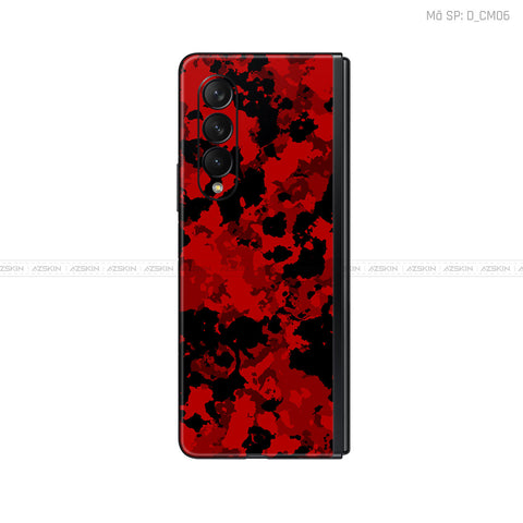 Dán Skin Galaxy Z Fold3 Hình Camo | D_CM06
