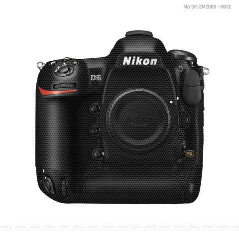 Dán Skin Máy Ảnh Nikon Vân Matrix Black | 3M2080 - MX12