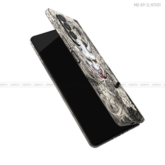 Dán Skin Galaxy Z Fold4 Hình Satan - Samurai | D_NTX31