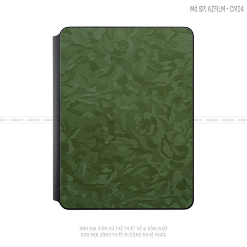 Dán Skin Magic Keyboard Vân Camo Xanh | CM03