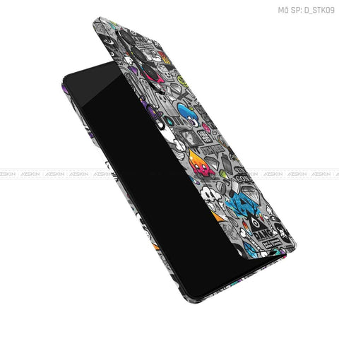 Dán Skin Galaxy Z Fold3 Hình Sticker | D_STK09
