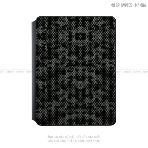 Dán Skin Magic Keyboard Vân Mamba Xanh | UVPT05