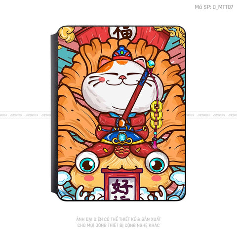 Dán Skin Magic Keyboard Hình Mèo Thần Tài | D_MTT07