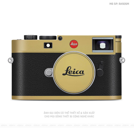 Dán Skin Máy Ảnh Leica Màu Vàng | RA926M