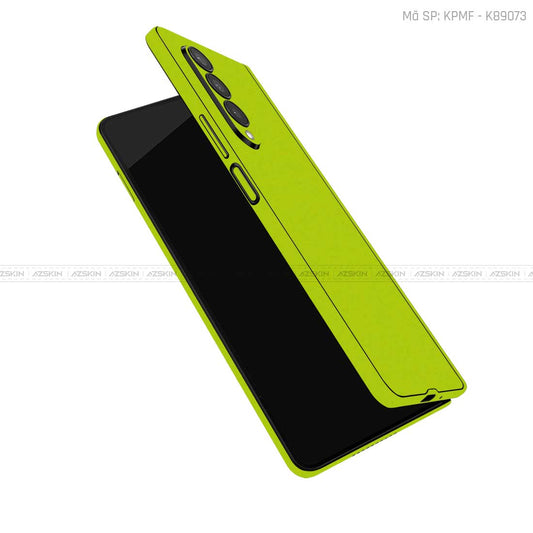 Dán Skin Galaxy Z Fold3 Đổi Màu Xanh Nõn | KPMF - K89073