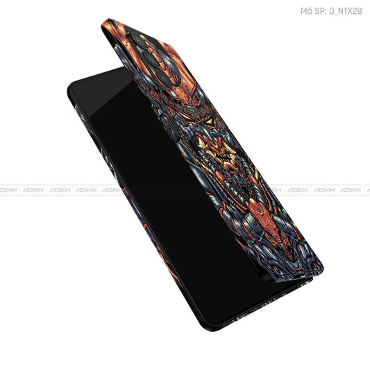 Dán Skin Galaxy Z Fold3 Hình Samurai - Satan | D_NTX28