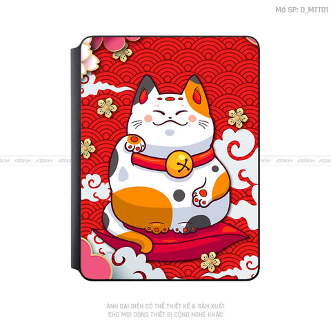 Dán Skin Magic Keyboard Hình Mèo Thần Tài | D_MTT01