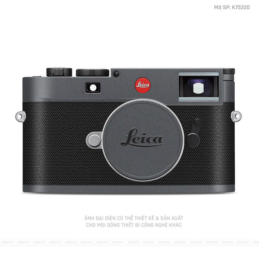 Dán Skin Máy Ảnh Leica Màu Xám | K75320
