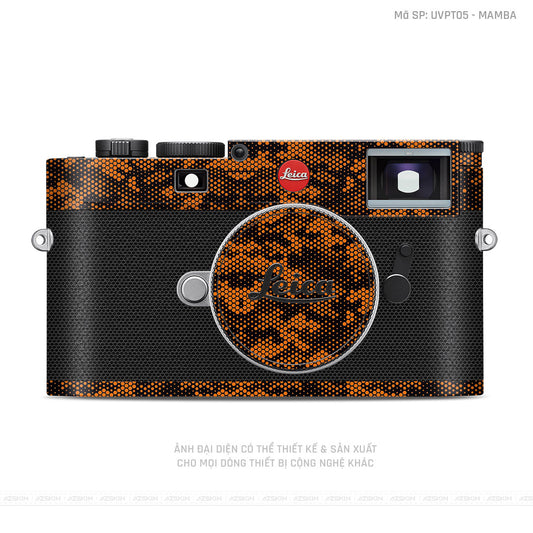 Dán Skin Máy Ảnh Leica Vân Nổi Mamba Cam | UVPT05