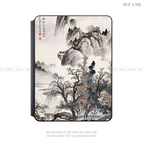 Dán Skin Magic Keyboard Hình Thư Pháp | D_TH08