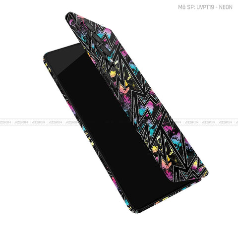 Dán Skin Galaxy Z Fold 6 Vân Nổi Neon 01 | UVPT19