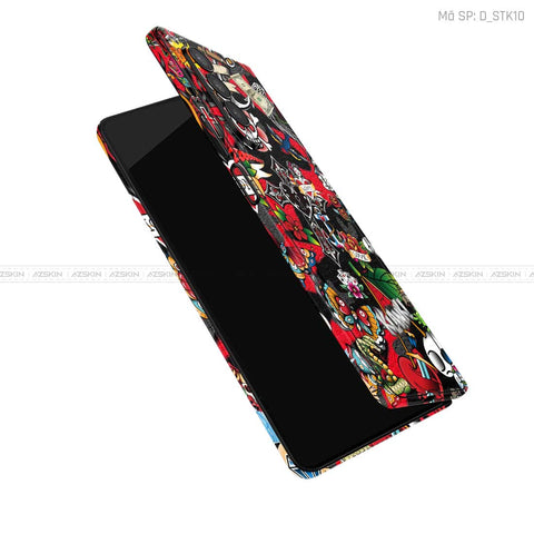 Dán Skin Galaxy Z Fold4 Hình Sticker | D_STK10