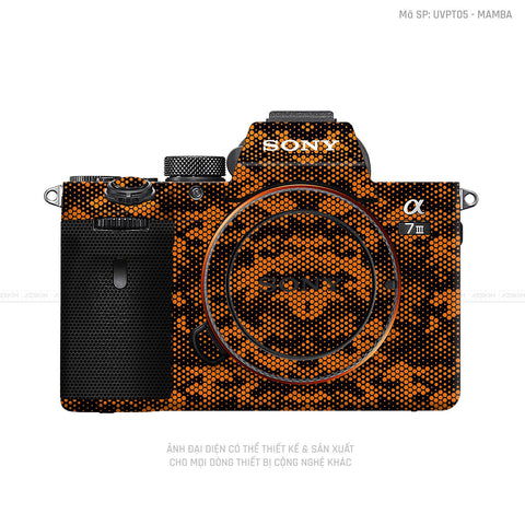 Dán Skin Máy Ảnh Sony Vân Mamba Cam | UVPT05