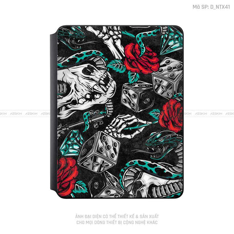 Dán Skin Magic Keyboard Hình Tattoo | D_NTX41