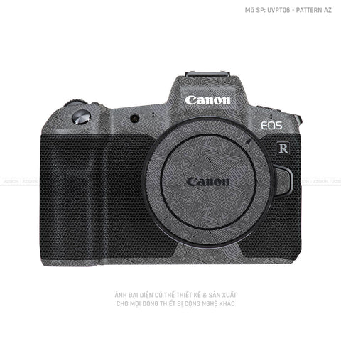 Dán Skin Máy Ảnh Canon Vân Nổi AZ Xám | UVPT06