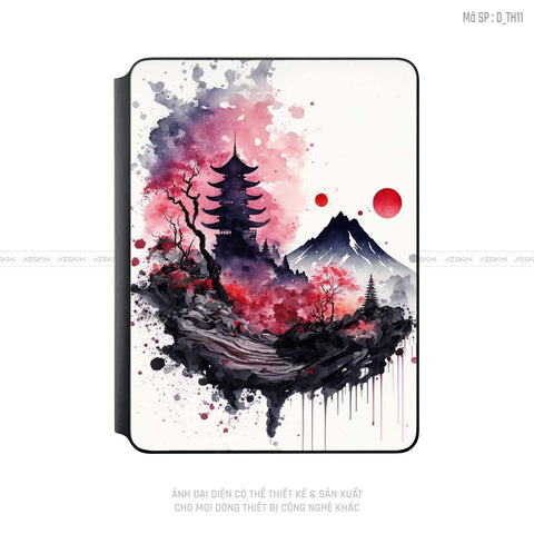 Dán Skin Magic Keyboard Hình Thư Pháp | D_TH11